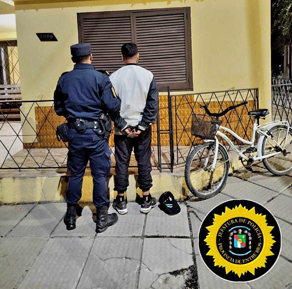 Circulaba en una bici robada del Hogar de Ancianos y fue detenido